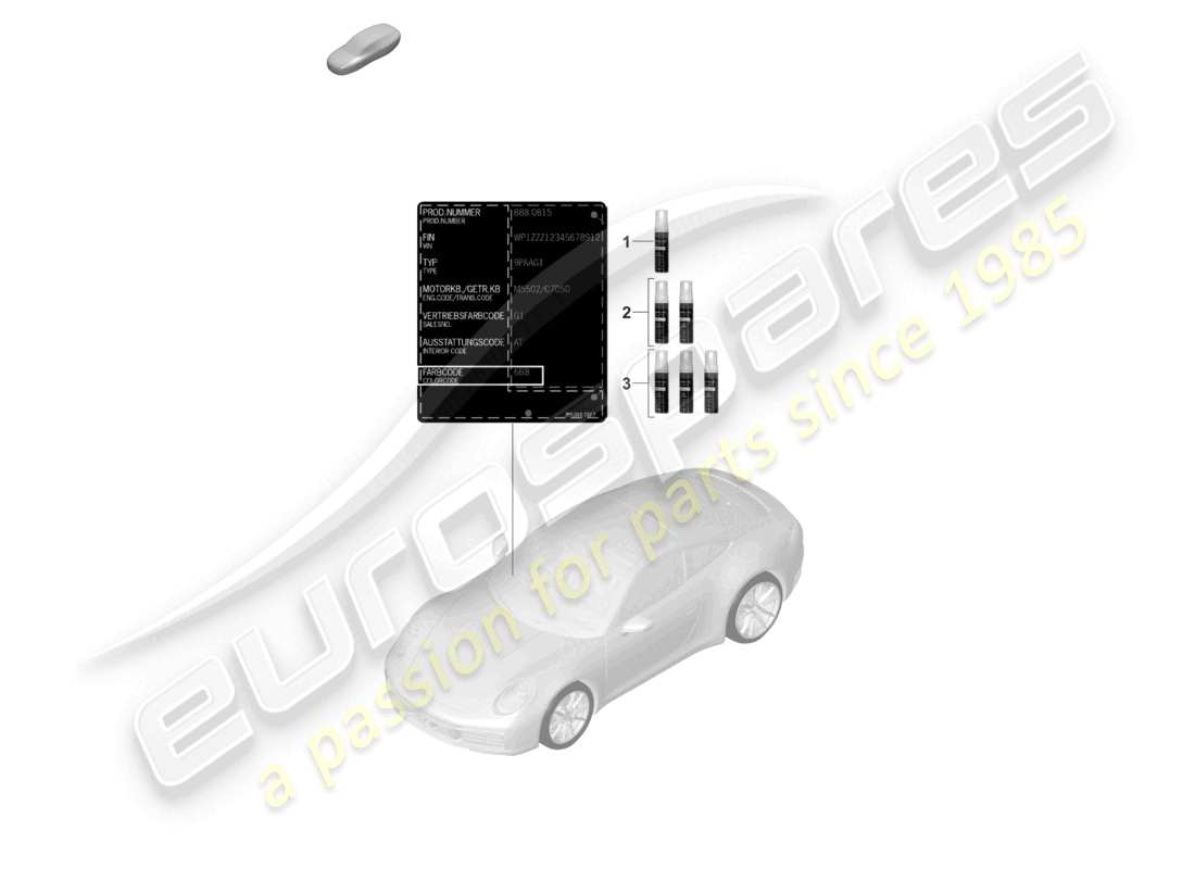 teilediagramm mit der teilenummer 91109593323m6e