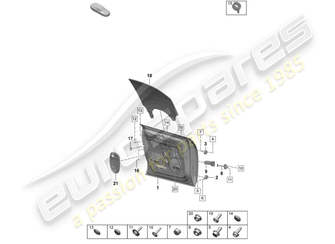 teilediagramm mit der teilenummer 95c831401a