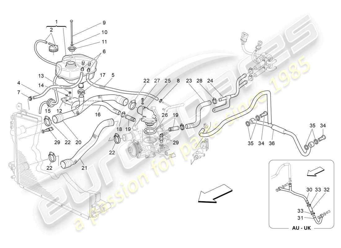 teilediagramm mit der teilenummer 13433370