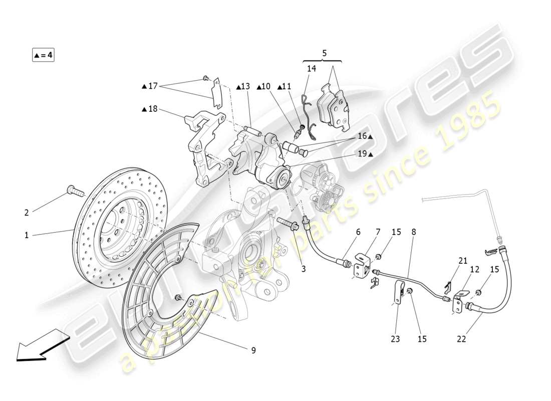 teilediagramm mit der teilenummer 673014174
