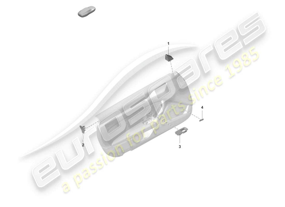 porsche 2024 (992-2 gt3/rs/st) türverkleidung zubehör teileübersicht
