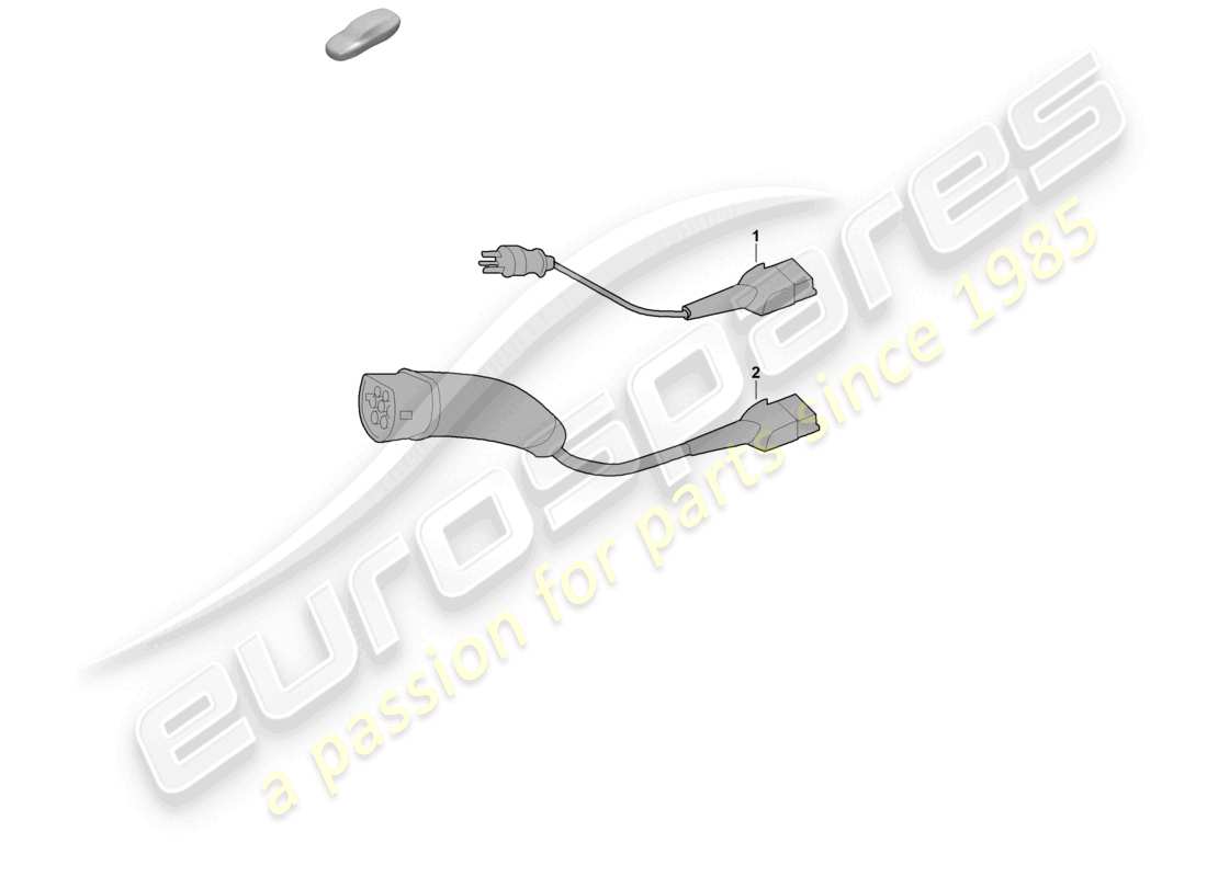 porsche 2024 (panamera 976) ladekabel für steckdose basic ersatzteilzeichnung