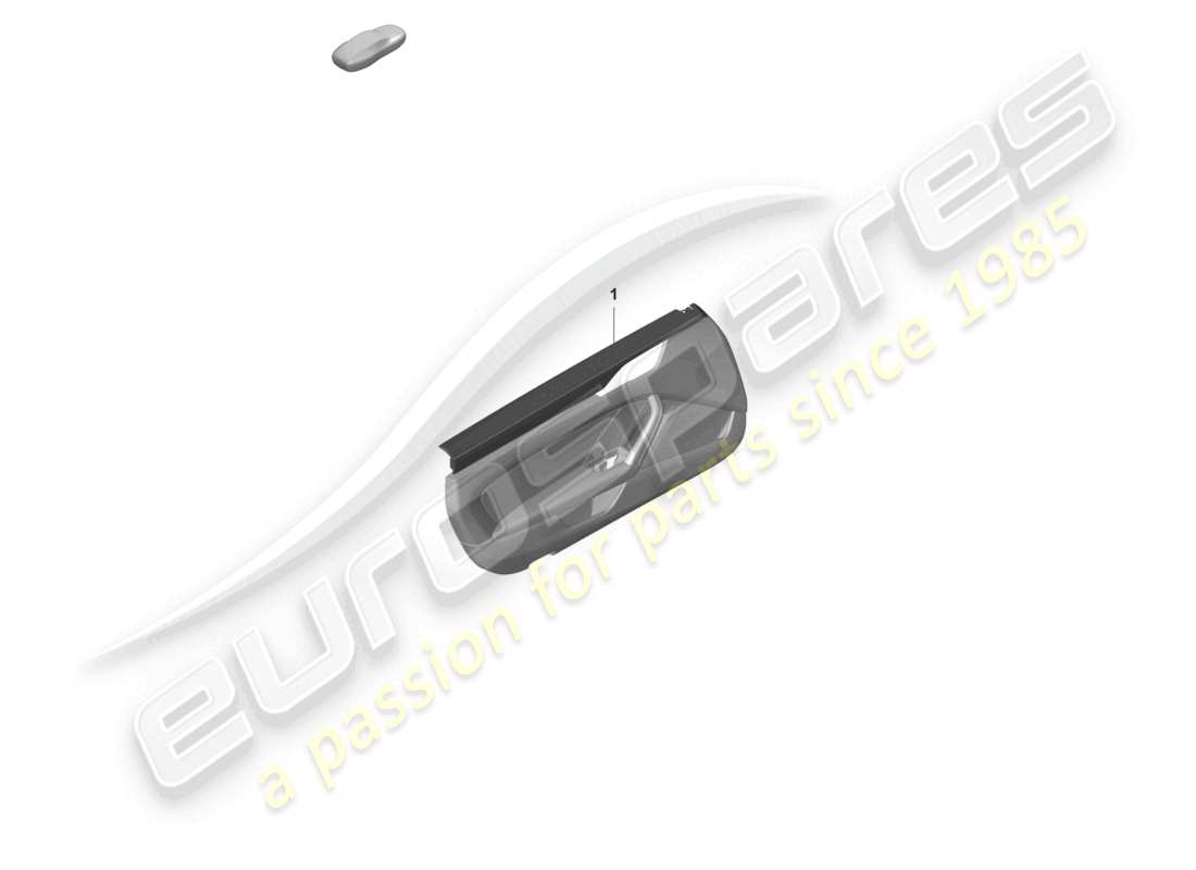 porsche 2026 (992-2 gt3/rs/st) türverkleidung für fahrzeuge mit exclusive-ausstattung türverkleidung (leder) mit farbigen nähten touring-paket teilediagramm