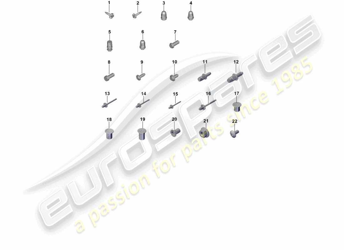 porsche 2024 (cayenne e3 pa) befestigungsmaterial verbrauchsmaterial karosserie teilediagramm