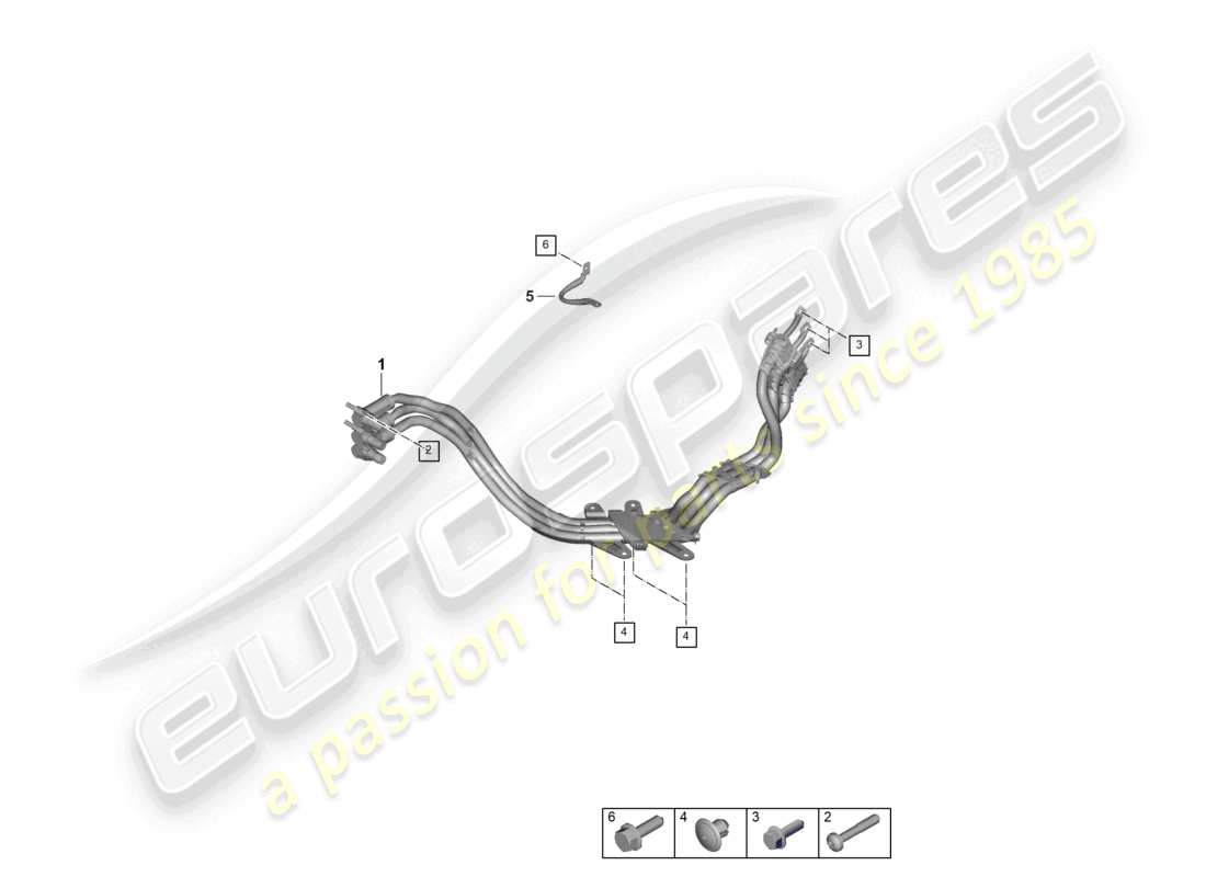 porsche 2024 (panamera 976) hochvolt-leitungssatz elektromotor teilediagramm