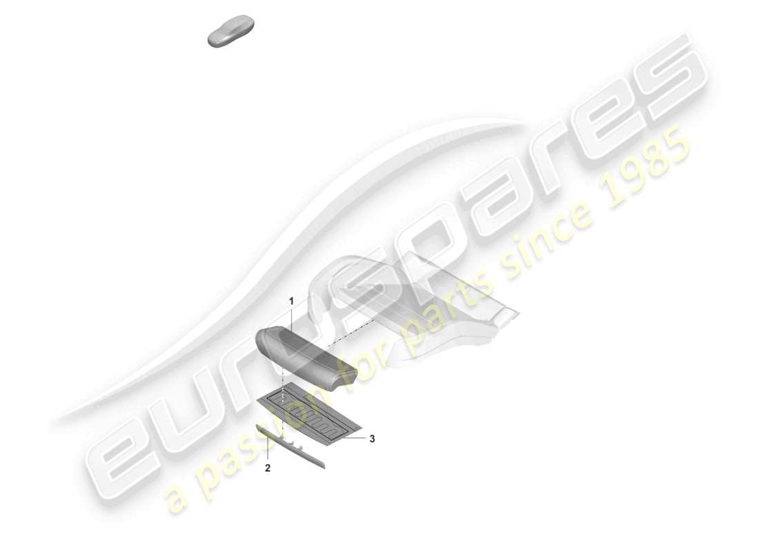 porsche 2022 (panamera 971-2) sitzkissenverkleidung zubehör teilediagramm