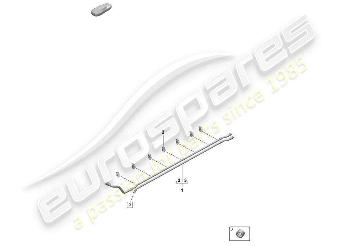 porsche 2025 (macan-e) kühlmittelkühlsystem teilediagramm