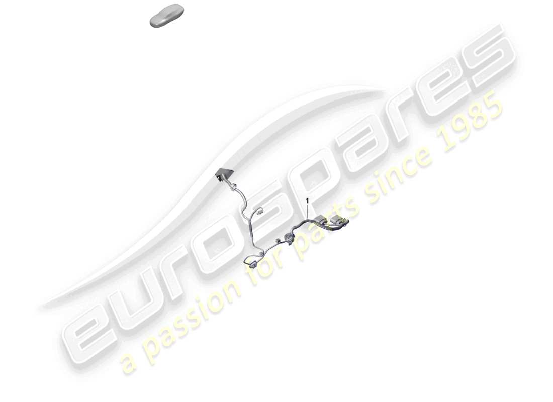 porsche 2025 (cayenne e3 pa) kabelbaum für getriebe ersatzteildiagramm