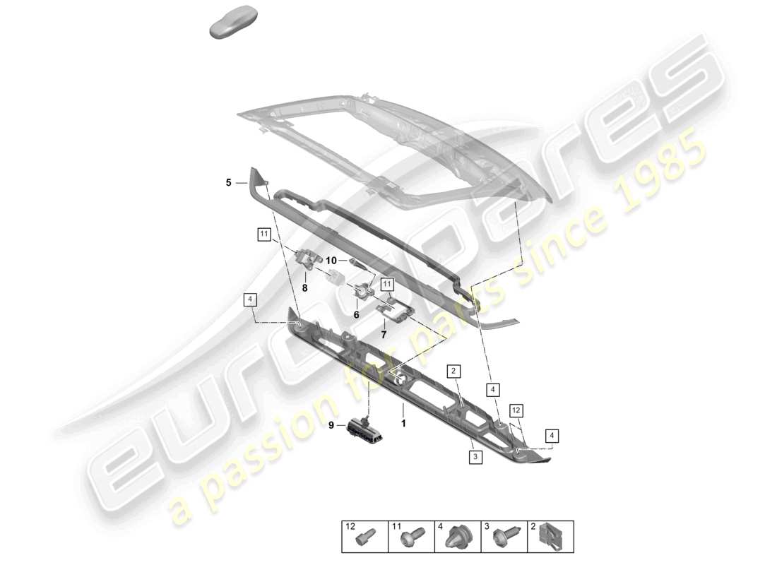 teilediagramm mit der teilenummer 9y3827951