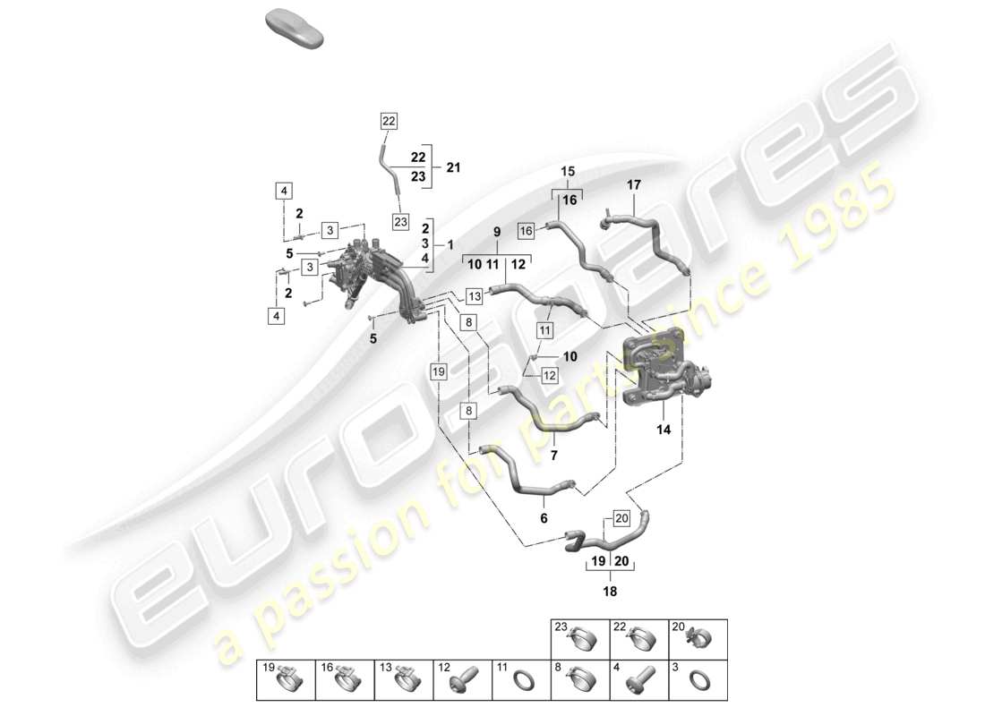 teilediagramm mit der teilenummer paf912996