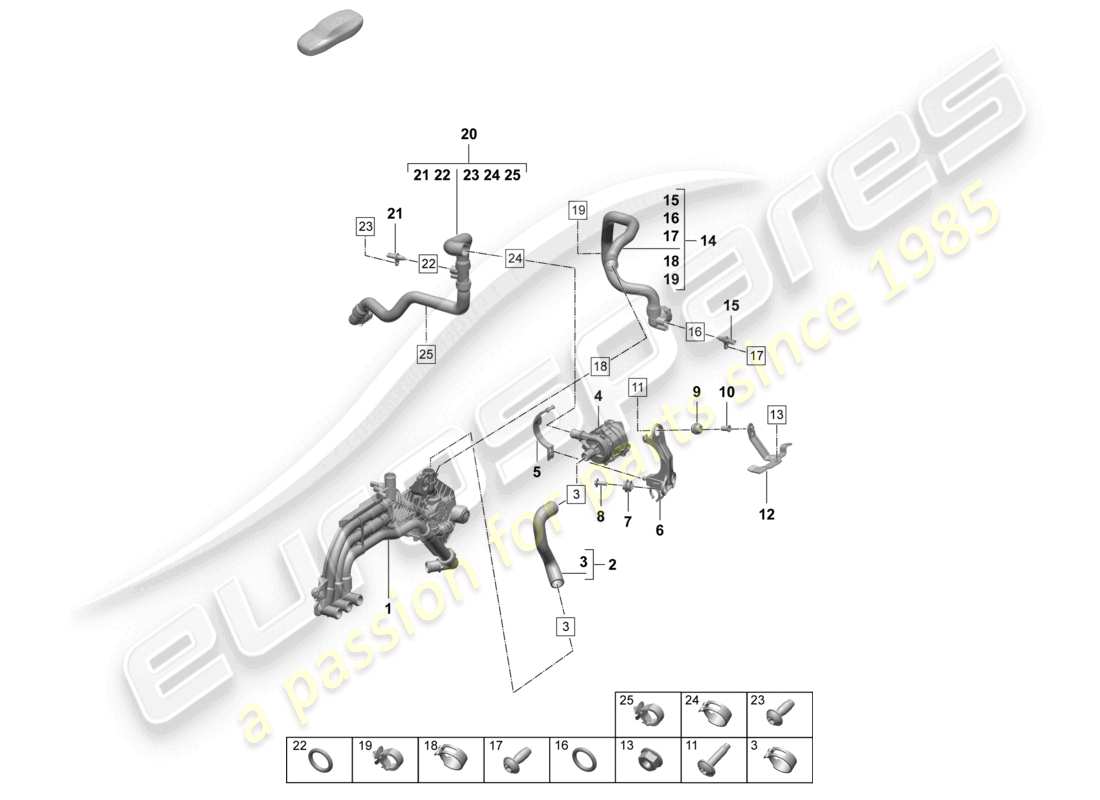 teilediagramm mit der teilenummer n 90697201