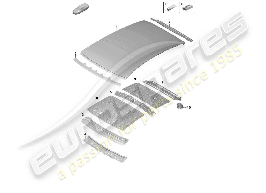 teilediagramm mit der teilenummer 971817120a