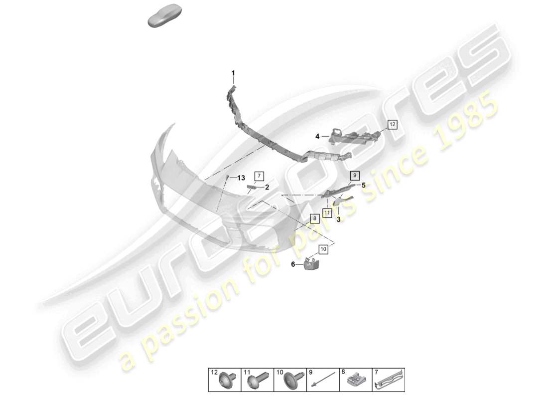 teilediagramm mit der teilenummer paf010168