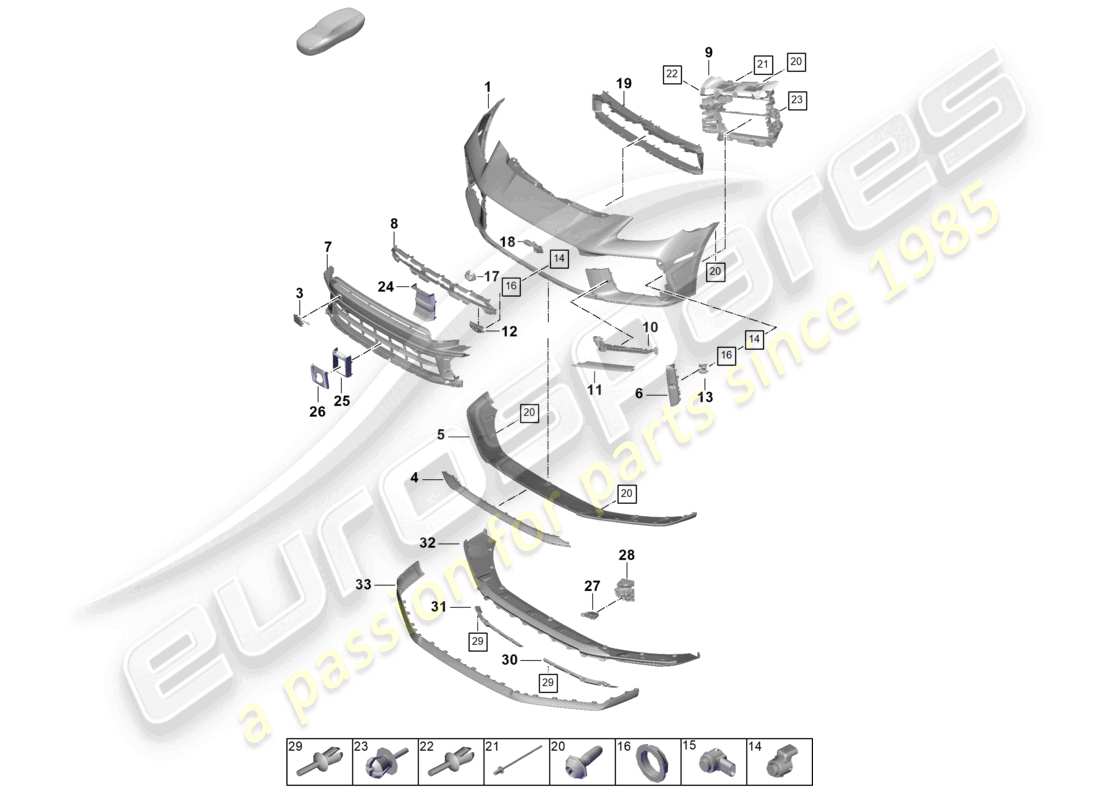 teilediagramm mit der teilenummer paf038549a
