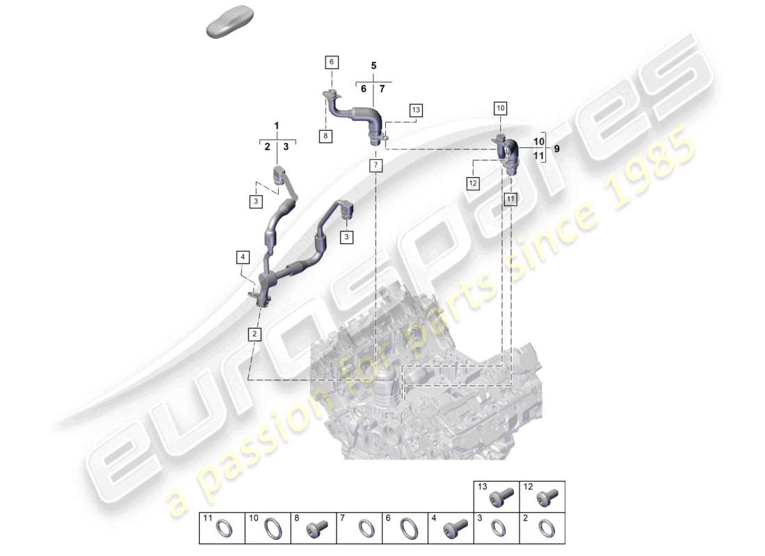 teilediagramm mit der teilenummer n90925002