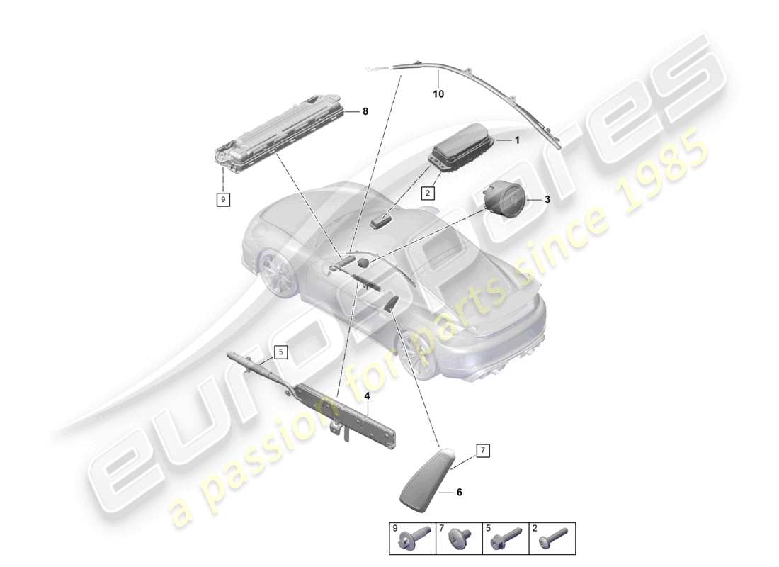 teilediagramm mit der teilenummer 982 880 201 e a34
