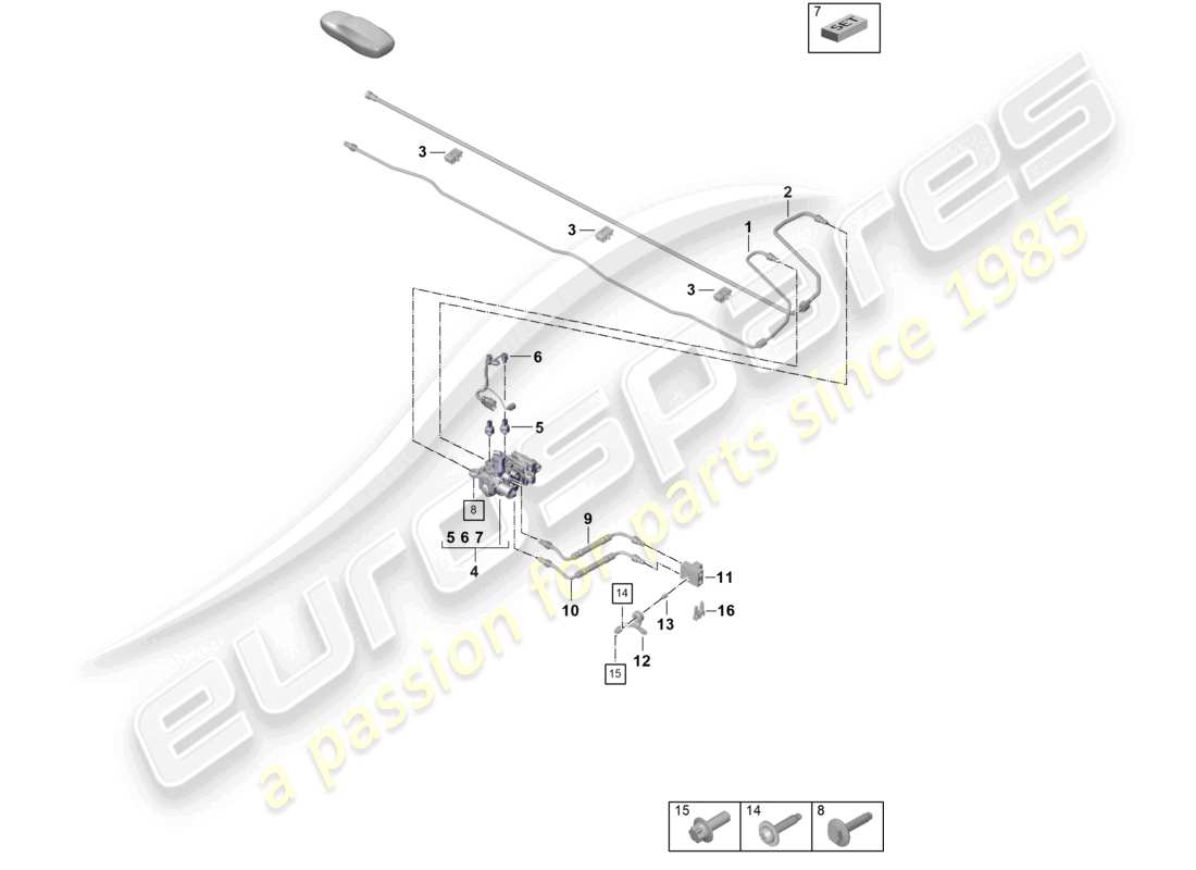 teilediagramm mit der teilenummer paf008387