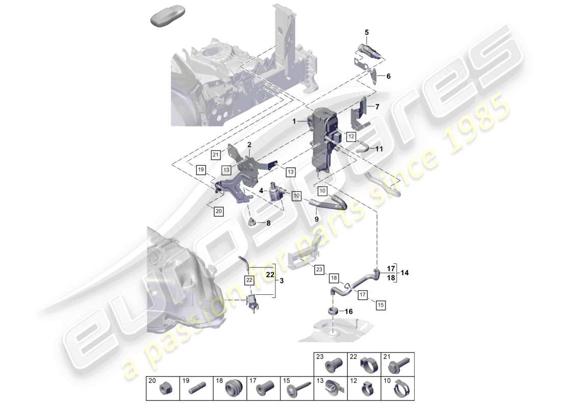 teilediagramm mit der teilenummer pab26123800