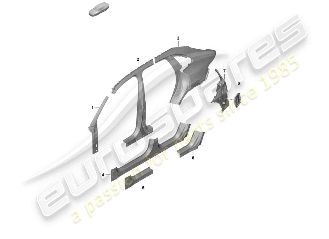 teilediagramm mit teilenummer pab809491 grv