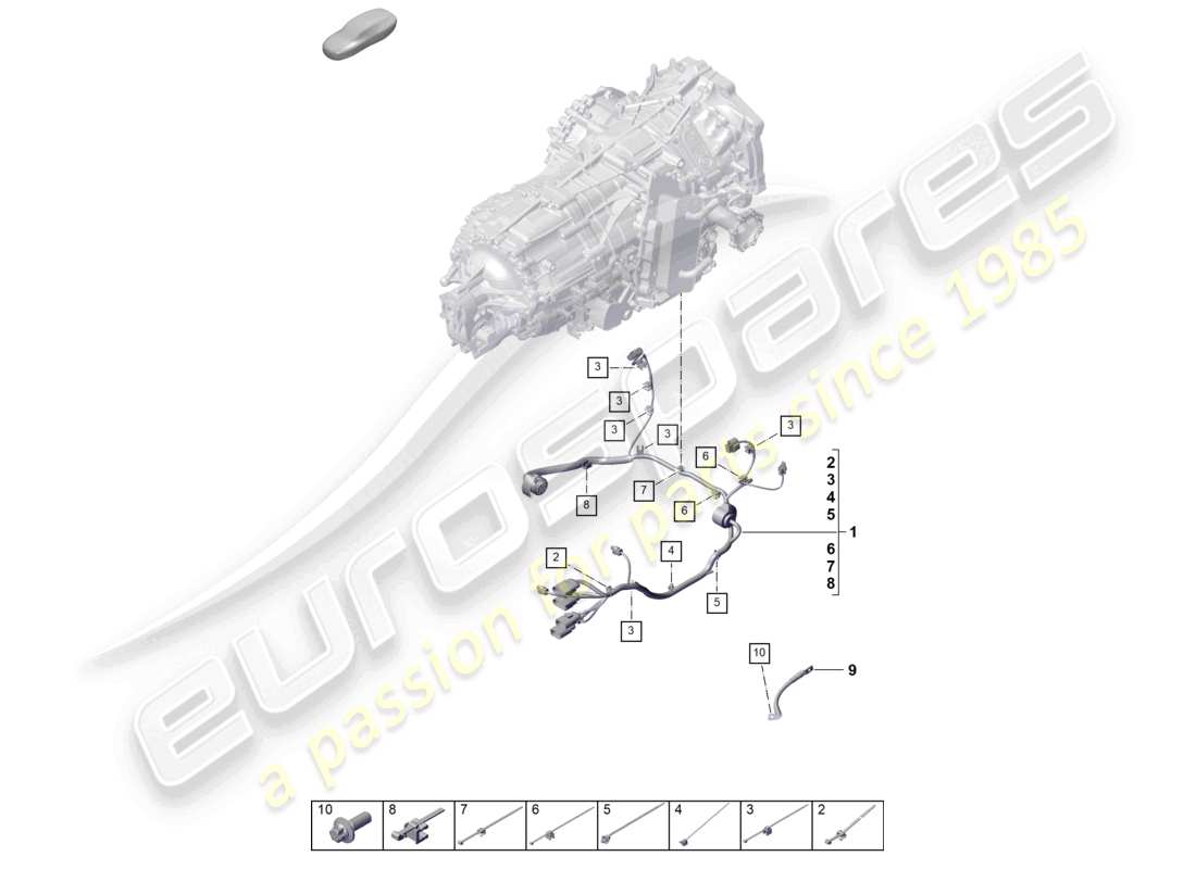 teilediagramm mit der teilenummer pae971838