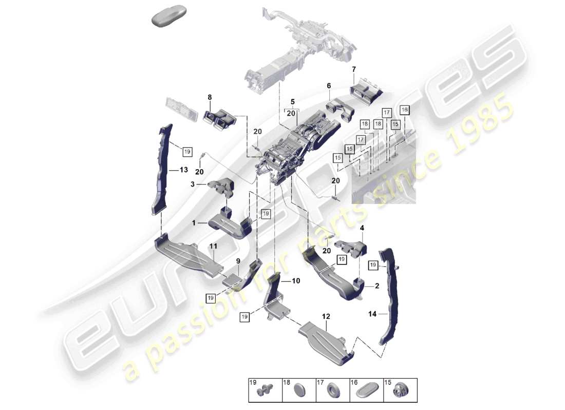 teilediagramm mit der teilenummer 4f0857784