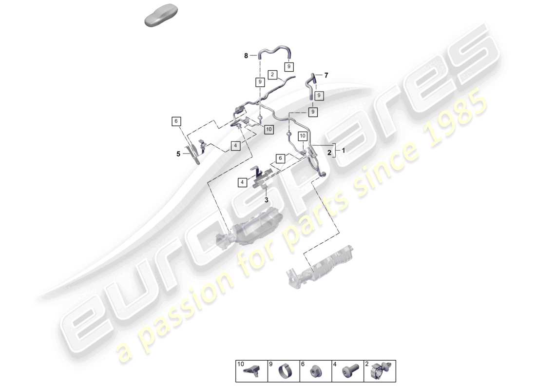 teilediagramm mit der teilenummer pab906052