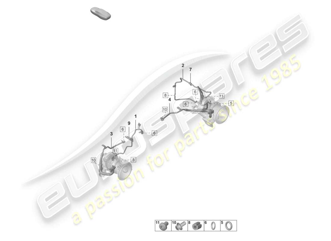 teilediagramm mit der teilenummer 0pb115224e