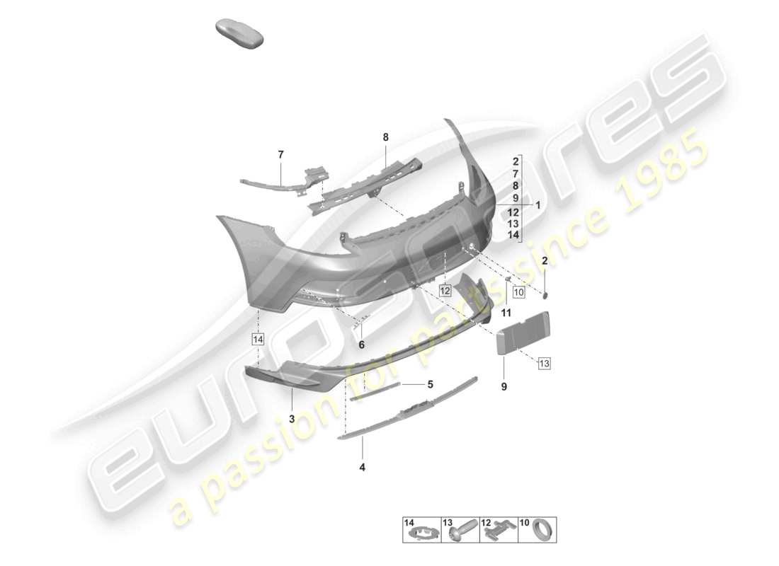 teilediagramm mit der teilenummer 9gt898014b