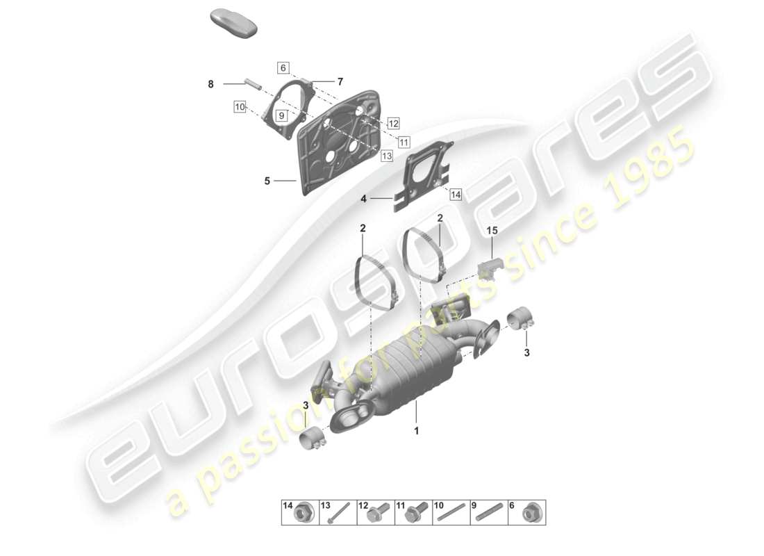 teilediagramm mit der teilenummer 992251225c
