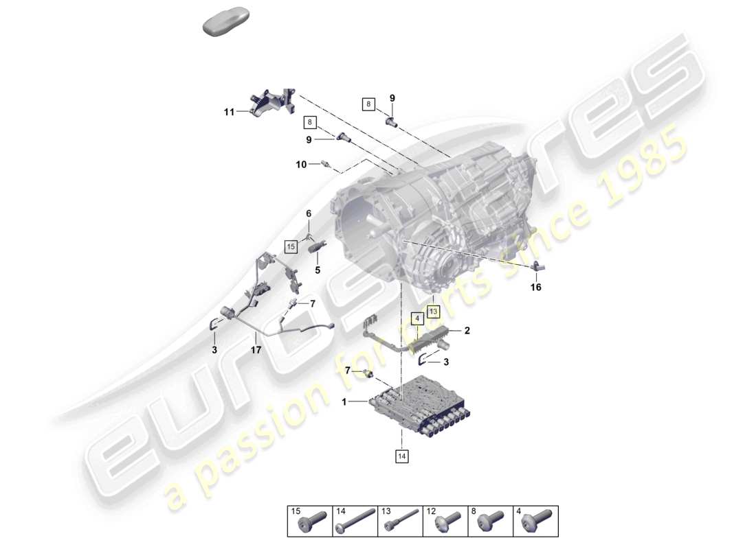 teilediagramm mit der teilenummer 0dt907889