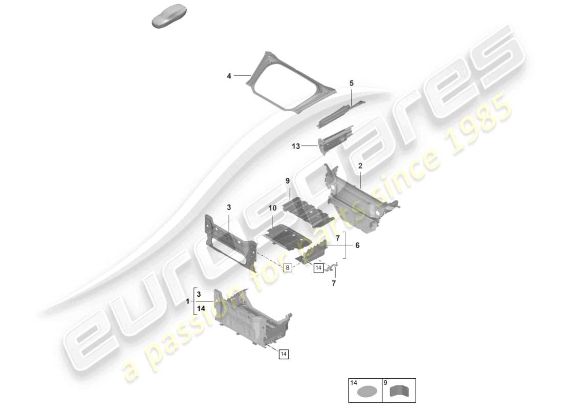 teilediagramm mit der teilenummer 992801371