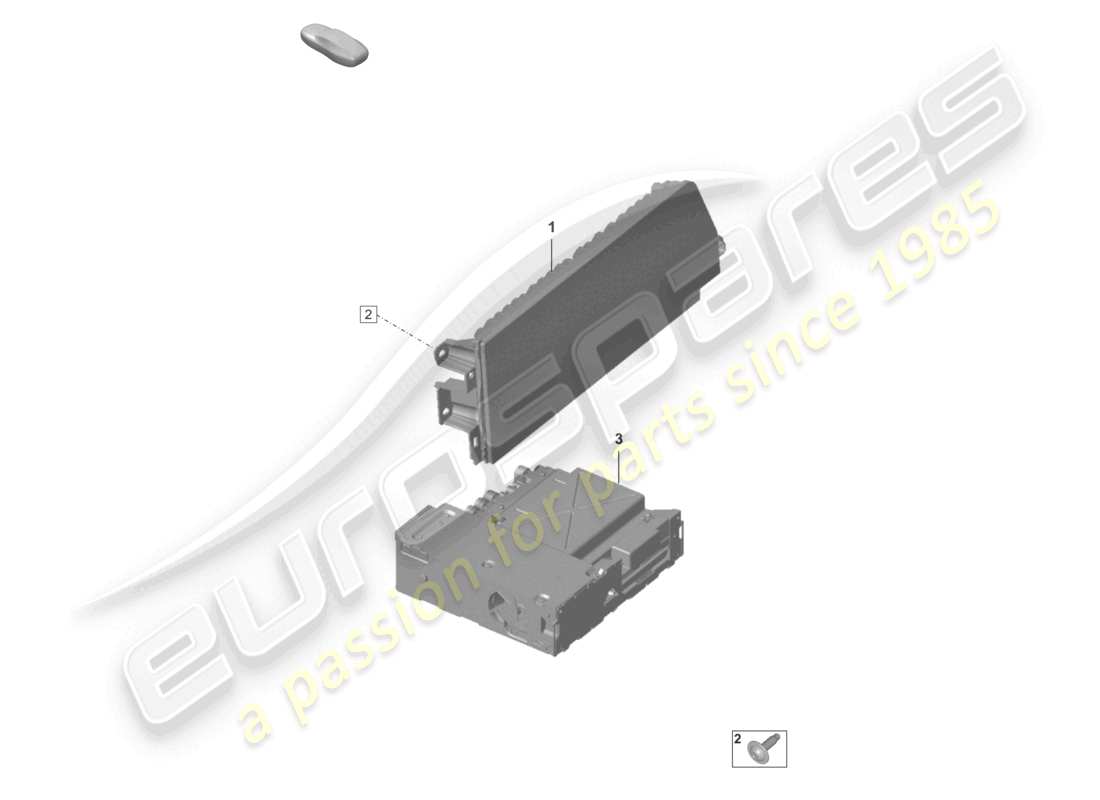 teilediagramm mit der teilenummer 992035040j
