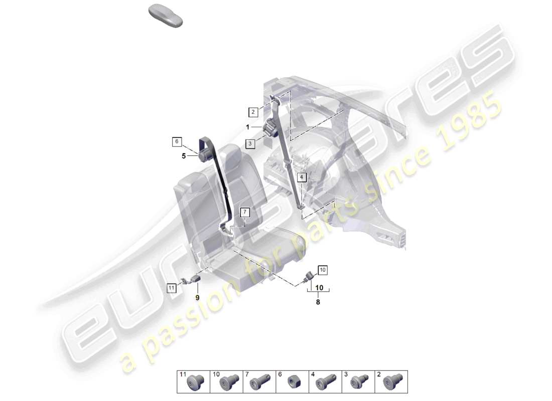 teilediagramm mit der teilenummer n98924303
