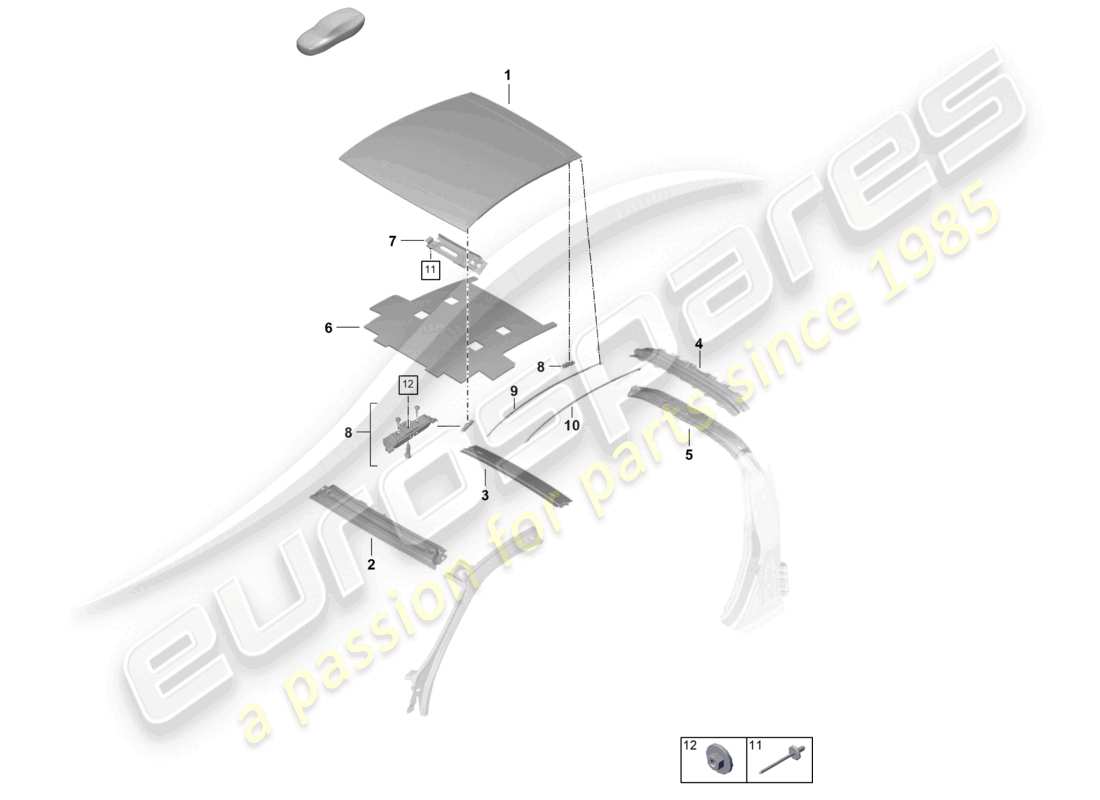 teilediagramm mit teilenummer 992880620 grv