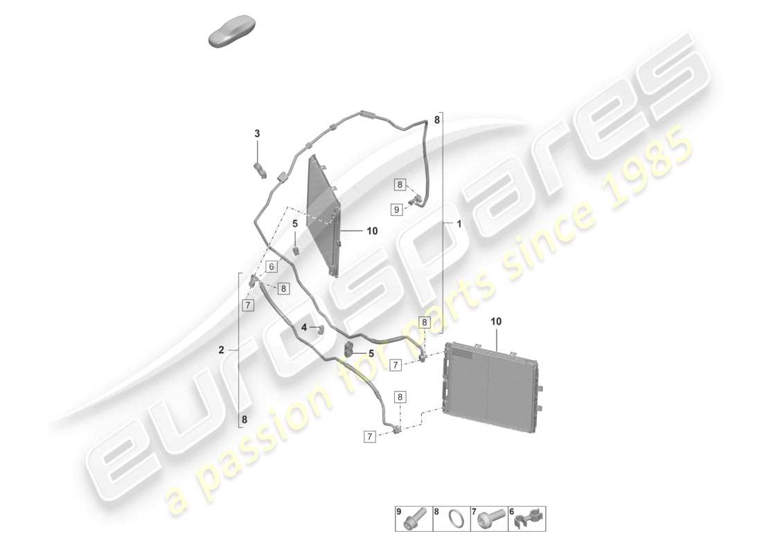 teilediagramm mit der teilenummer 992816530a