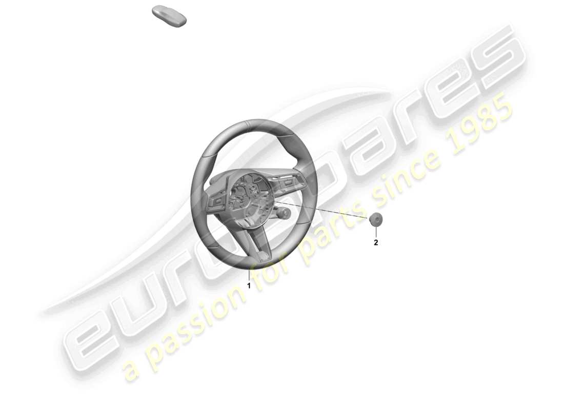 porsche 2025 (taycan 9j1-2) multi-sportlenkrad (race-tex) mit heizung (carbon-version) bc ersatzteil-diagramm