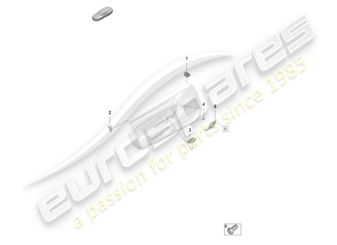 porsche 2024 (992-2 gt3/rs/st) türverkleidung zubehör teileübersicht