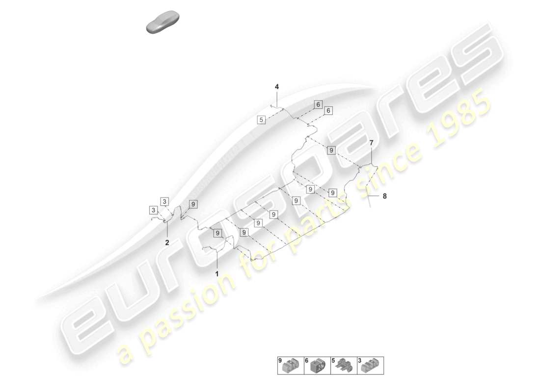 teilediagramm mit der teilenummer 971614745d
