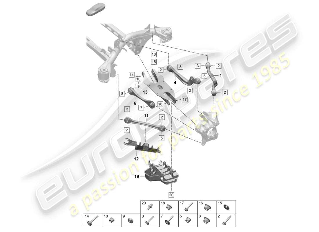 teilediagramm mit der teilenummer pac505173