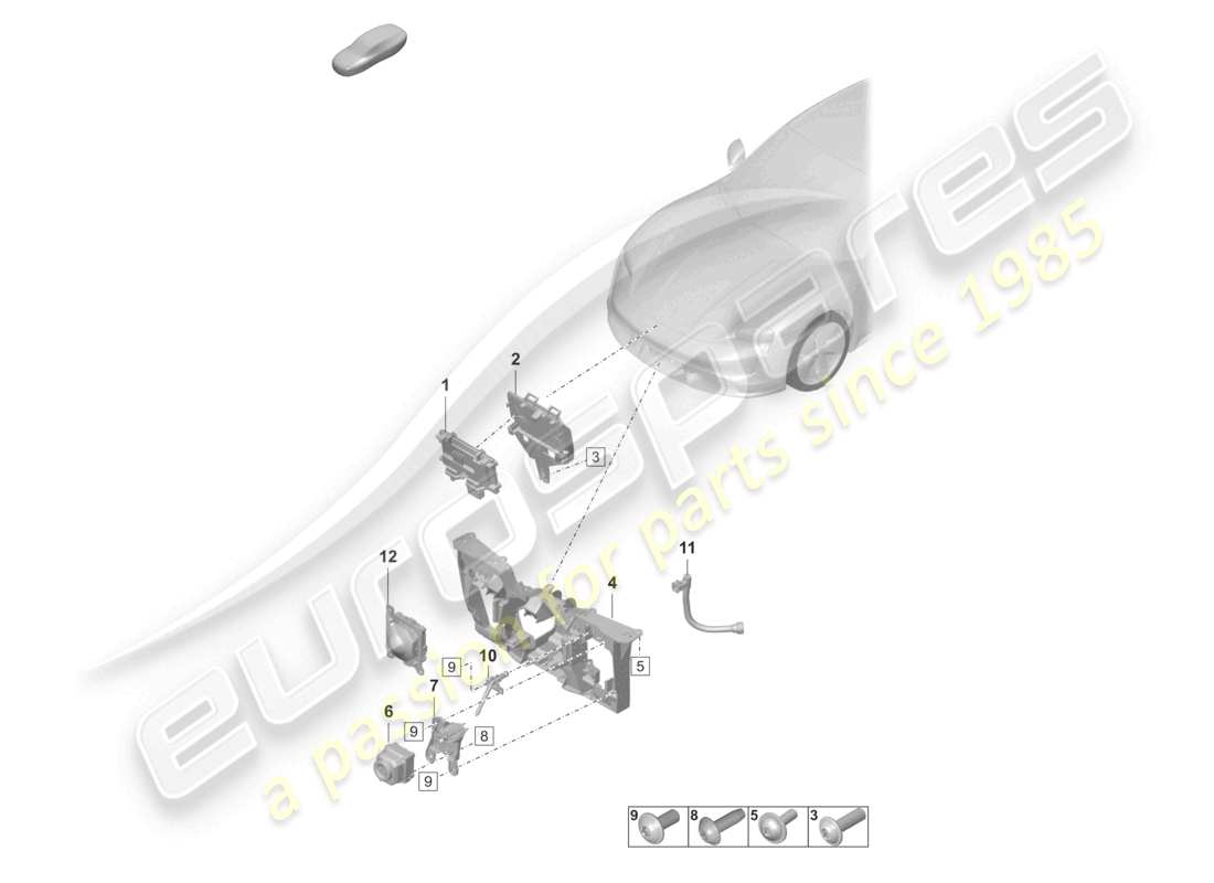 teilediagramm mit der teilenummer pab980552a