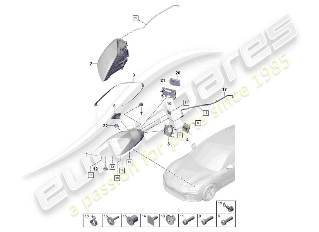 teilediagramm mit der teilenummer 9y0941385