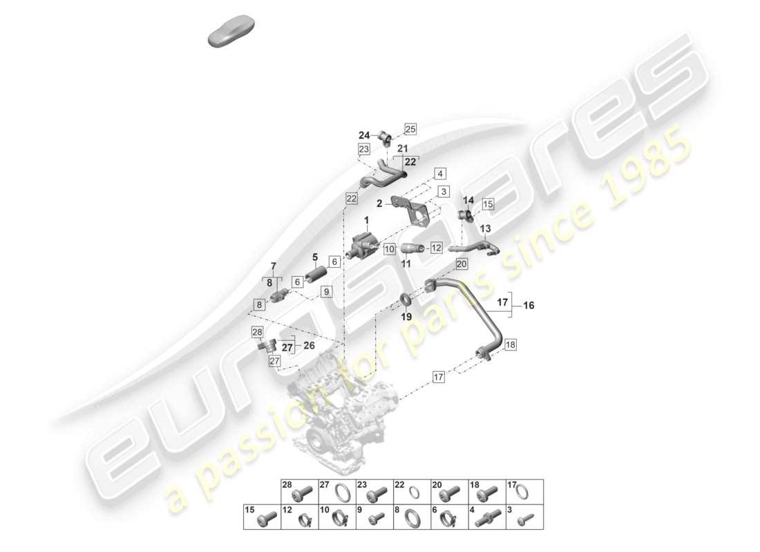 teilediagramm mit der teilenummer pab12141800