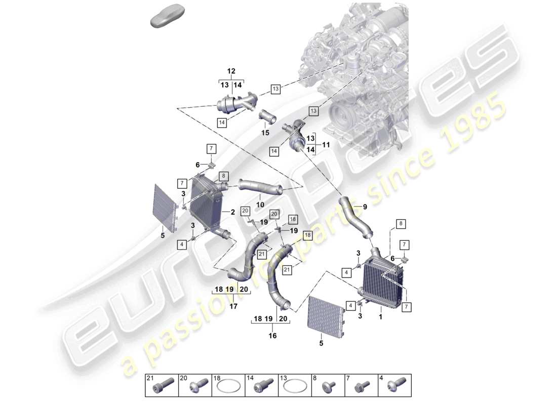 teilediagramm mit der teilenummer pac906051e