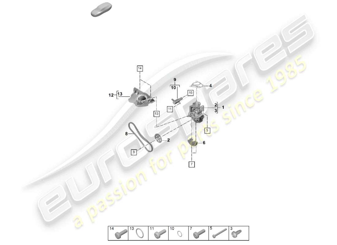 teilediagramm mit der teilenummer pab115393