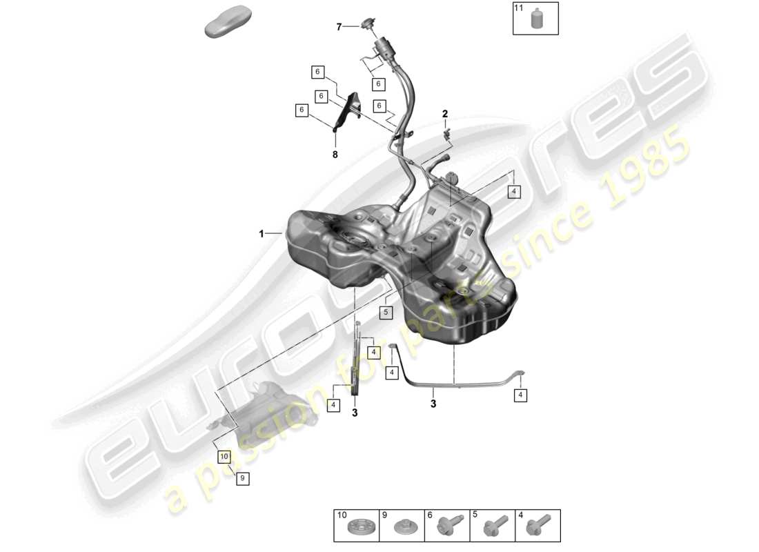 teilediagramm mit der teilenummer 992201550h