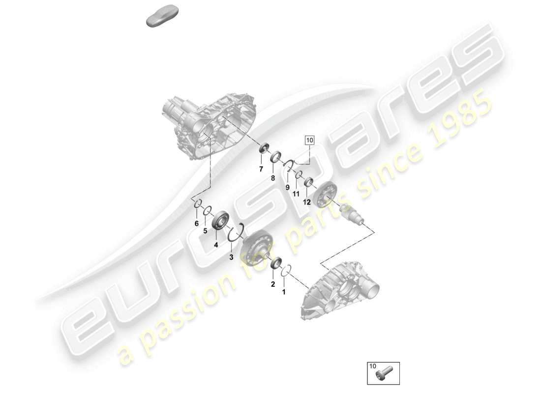teilediagramm mit der teilenummer paf009679g