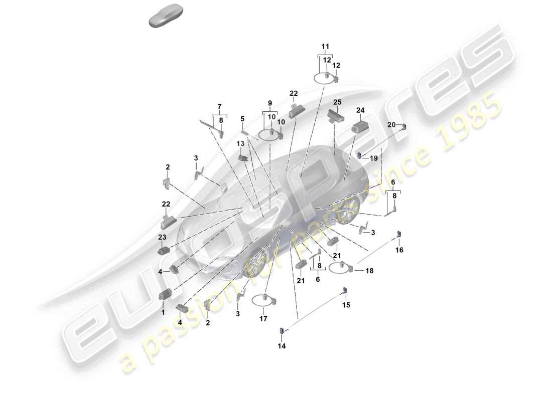 teilediagramm mit der teilenummer 9y0947577b