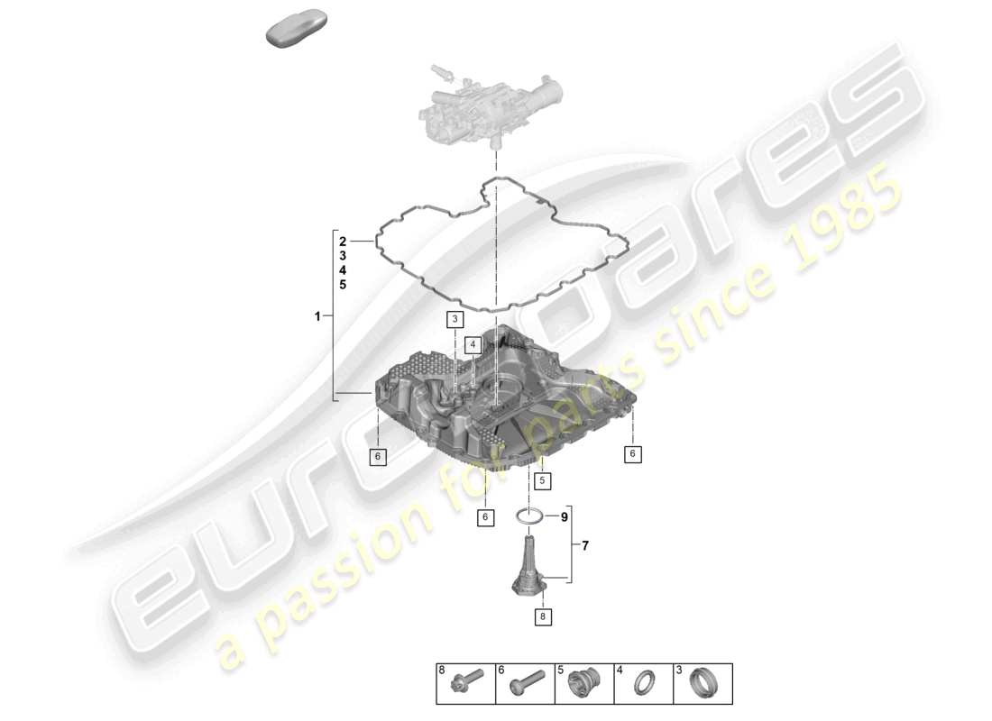 teilediagramm mit der teilenummer paf008640