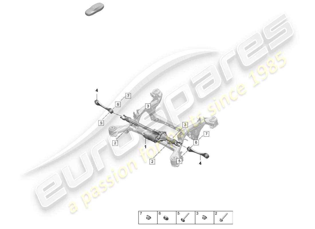 teilediagramm mit der teilenummer paf009811
