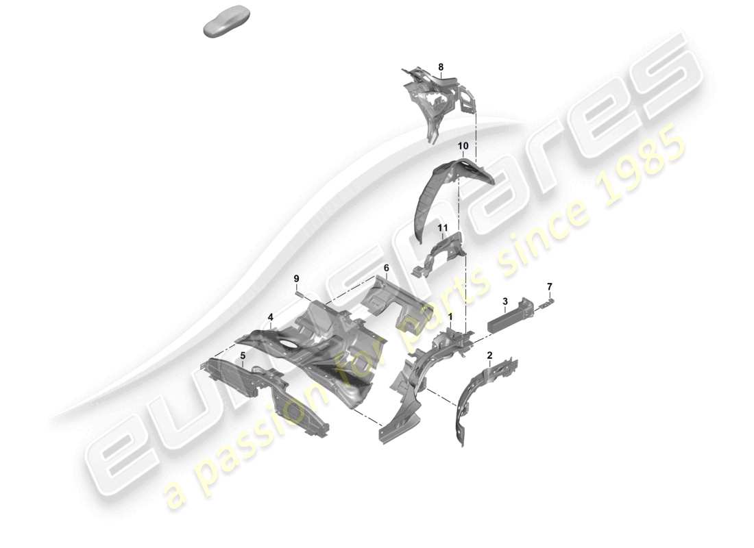 teilediagramm mit der teilenummer pae814341